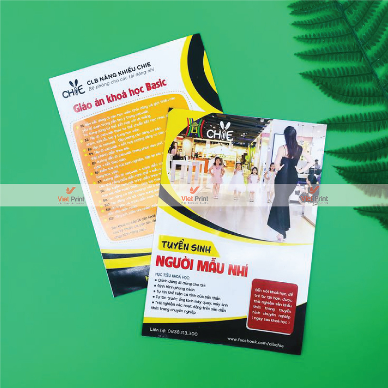 Tăng Hiệu Quả Với Tờ Rơi Đẹp