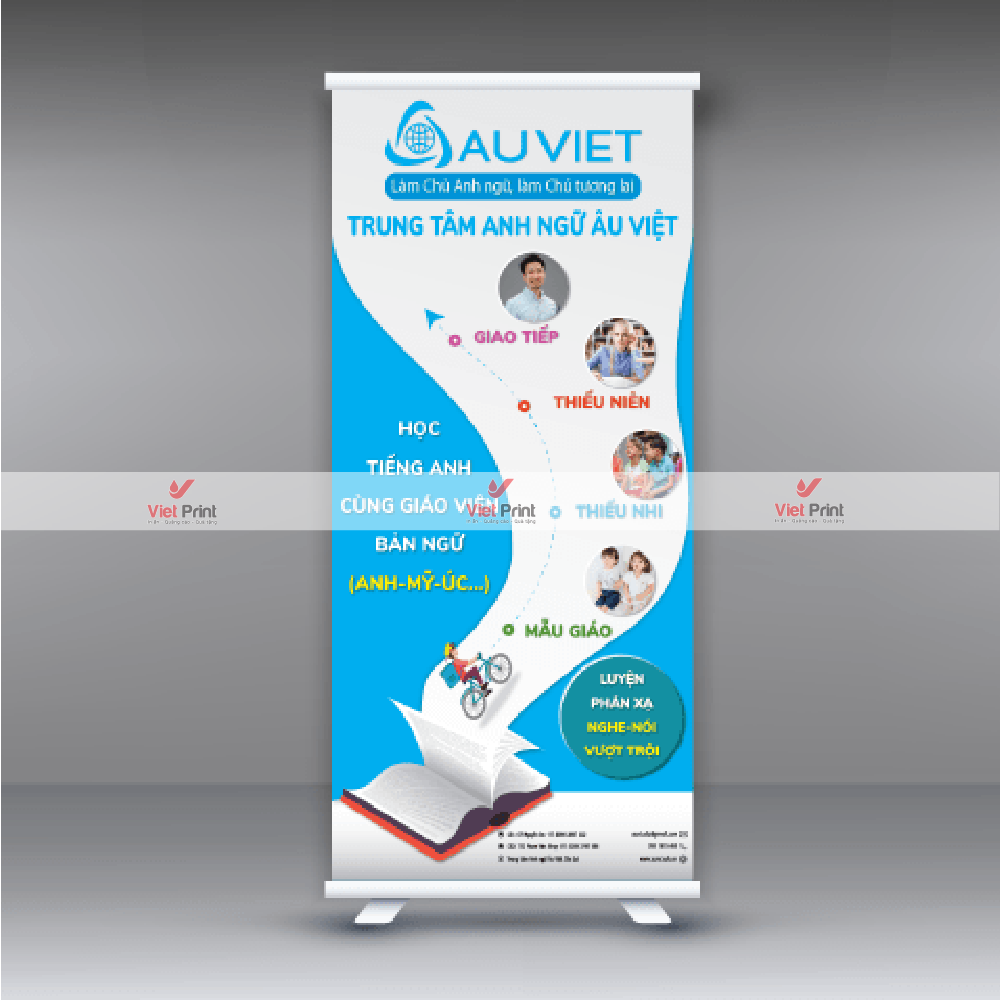 In Standee Tại Viet Print – Nâng Tầm Không Gian Sự Kiện Của Bạn